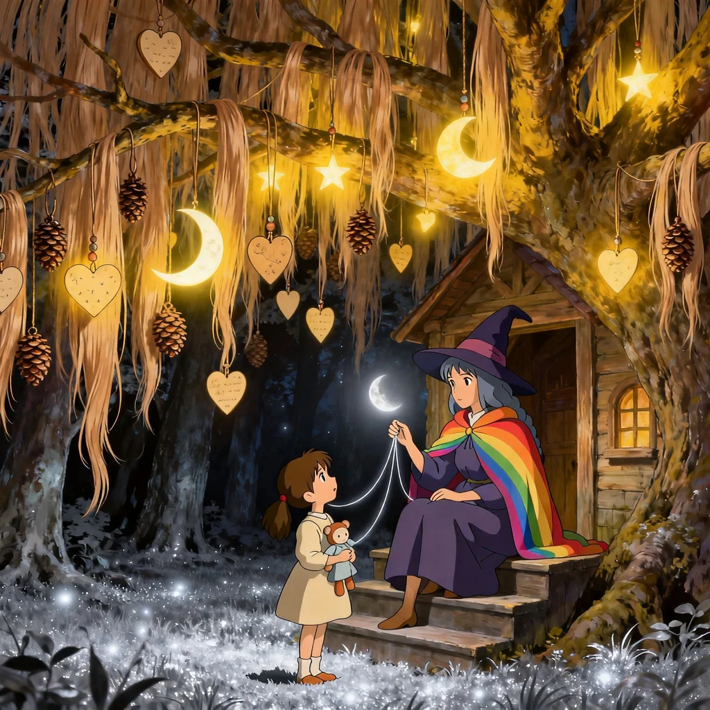 巫巫女的月光心愿挂饰