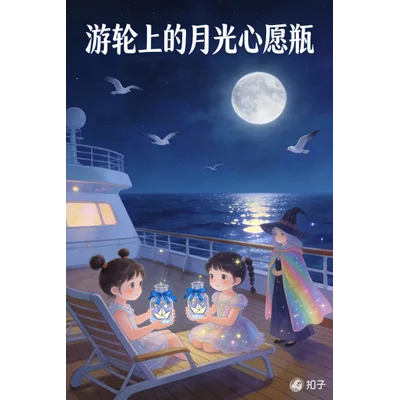 游轮上的月光心愿瓶
