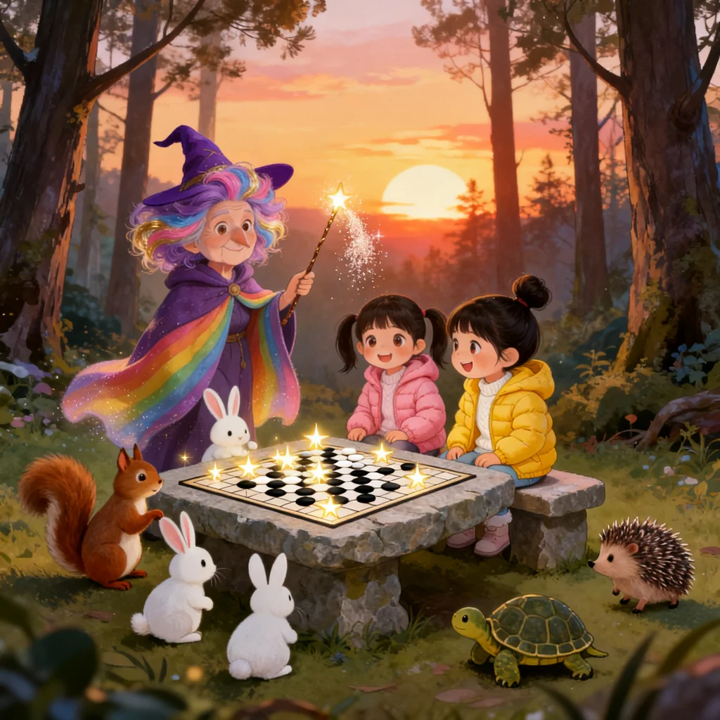 棋盘上的小星星