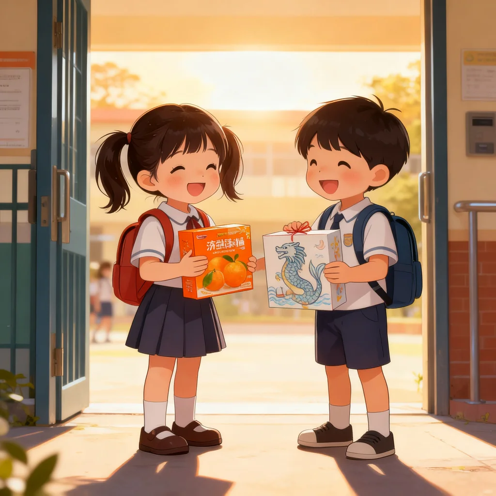 甜甜的礼物交换